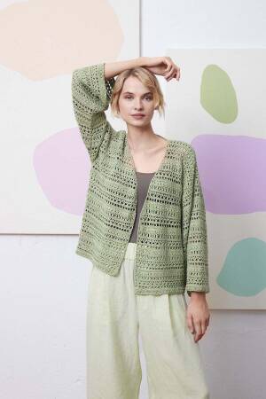 Knitting instructions Jacket 288_15 LANGYARNS Classic Silk Artemis as download
