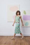 Knitting instructions Diamond pattern skirt 288_20 LANGYARNS Oceania Pixie as download