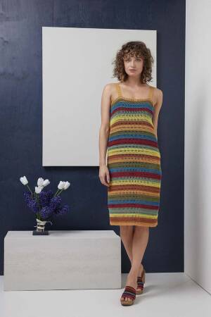 Knitting instructions Dress 288_31 LANGYARNS Baby Cotton Pippa as download