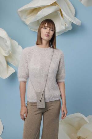 Knitting instructions Sweater 288_46 LANGYARNS Lace Lamé Fiona as download