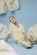 Knitting instructions Short-sleeved jacket 288_43...