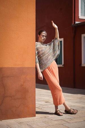 Knitting instructions Sweater PTO-091-003 LANGYARNS Lisboa VASILIA as download