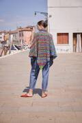 Knitting instructions Triangular shawl PTO-091-005...