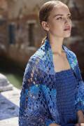 Knitting instructions Triangular shawl PTO-091-016...
