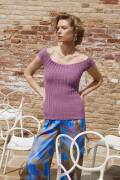 Knitting instructions Top WAD-014-30 WOOLADDICTS Sweet...