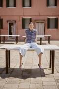Knitting instructions Vest with collar PTO-091-004...