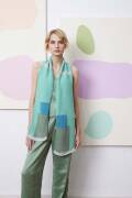 Knitting set Scarf Squares Lang Yarns Oceania Izzy with...