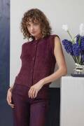 Knitting set Vest Lang Yarns Velvet Duffy with knitting...