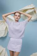 Knitting set Sweater Lang Yarns Piuma Trudy with knitting...