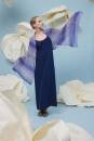 Knitting set Shawl Lang Yarns Linello Janina with knitting instructions in garnwelt box