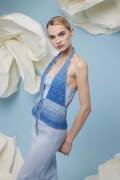Knitting set Top Lang Yarns Linello Ivana with knitting...