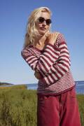 Knitting set Sweater Lang Yarns Cotton Tweed CHLOÉ...