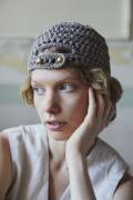Knitting set Hat Lang Yarns Baby Cotton, Paillettes BEA with knitting instructions in garnwelt box