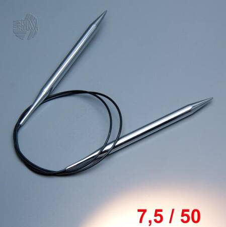 Lana Grossa Rundstricknadel Messing 50cm / 7,5mm