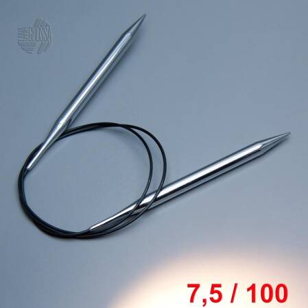 Lana Grossa Rundstricknadel Messing 100cm / 7,5mm