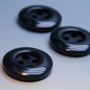 Knopf Union-Knopf 0450169 025mm 0080 schwarz