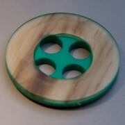 Knopf Union-Knopf 0450466 025mm 0030 grün