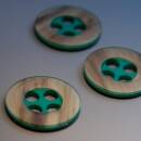 Knopf Union-Knopf 0450466 025mm 0030 grün