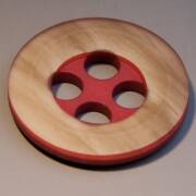 Knopf Union-Knopf 0450466 025mm 0048 rot