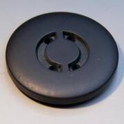 Knopf Union-Knopf 0450472 025mm 0080 schwarz