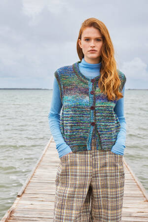 Knitting instructions Cardigan WAD-017-32 WOOLADDICTS Move 4-Fach SEA LEVEL as download