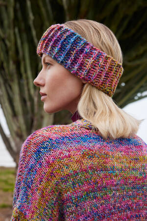 Strickanleitung Stirnband PTO-096-003 LANGYARNS Prisma EOS als download