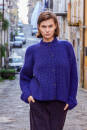 Knitting set Cardigan WAD WOOLADDICTS Promise HIGH STREET with knitting instructions in garnwelt box