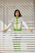 Knitting set Cardigan WAD WOOLADDICTS Desire RESTFUL with knitting instructions in garnwelt box