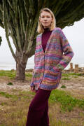 Strickset Jacke Lang Yarns Prisma CYRA mit Anleitung in...