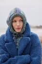 Knitting set Hooded hat Lang Yarns Prisma GINEVRA with knitting instructions in garnwelt box