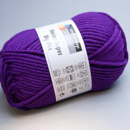 Schachenmayr Merino Super Big Mix 049 violett 100g