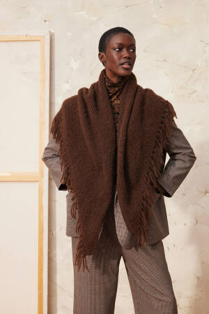 Knitting instructions Triangular scarf with fringe 290_04 LANGYARNS Baby Lama Talina as download