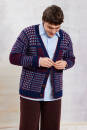 Strickset Jacke Lang Yarns Carpe Diem Calvin mit Anleitung in garnwelt-Box