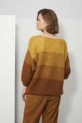 Ensemble de tricot Pullover oversize LACE avec instructions de tricotage dans une boîte garnwelt en taille S-M