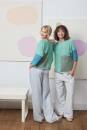 Knitting set Sweater OCEANIA with knitting instructions in garnwelt box in size one size