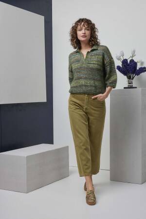 Strickset Polopullover FIESTA mit Anleitung in garnwelt-Box in Größe S-M