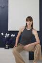 Knitting set Crochet Top LAMÉ SOFT with knitting instructions in garnwelt box in size S