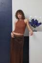 Ensemble de tricot Haut LAMÉ SOFT avec instructions de tricotage dans une boîte garnwelt en taille S