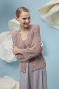 Strickset Jacke Top Down LAMÉ SOFT mit Anleitung in garnwelt-Box in Größe S-M