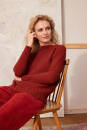 Ensemble de tricot Pullover YAK avec instructions de tricotage dans une boîte garnwelt en taille S-M