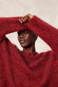 Ensemble de tricot Robe MOHAIR LUXE avec instructions de tricotage dans une boîte garnwelt en taille S-M