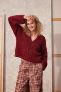 Strickset Pullover MOHAIR LUXE mit Anleitung in garnwelt-Box in Größe S-M