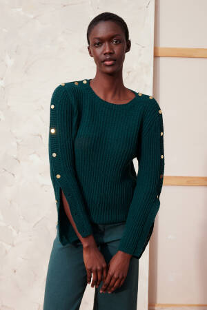 Knitting set Poncho sweater CASHMERE PREMIUM with knitting instructions in garnwelt box in size S-M