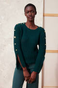 Knitting set Poncho sweater CASHMERE PREMIUM with knitting instructions in garnwelt box in size S-M