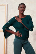 Knitting set Poncho sweater CASHMERE PREMIUM with knitting instructions in garnwelt box in size S-M