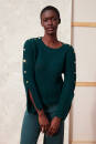 Knitting set Poncho sweater CASHMERE PREMIUM with knitting instructions in garnwelt box in size S-M