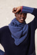 Knitting set Scarf CASHMERE LIGHT with knitting instructions in garnwelt box in size ca 30 x 160 cm