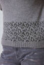Knitting set Sweater ALPACA SOXX 4-FACH/4-PLY with knitting instructions in garnwelt box in size S-M