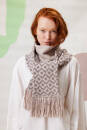 Knitting set Scarf MERINO 120 with knitting instructions in garnwelt box in size ca 16 x 180 cm