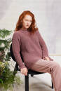 Knitting set Sweater NOMAD with knitting instructions in garnwelt box in size S-M